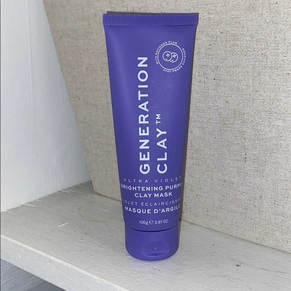 GENERATION CLAY brightening purple clay mask